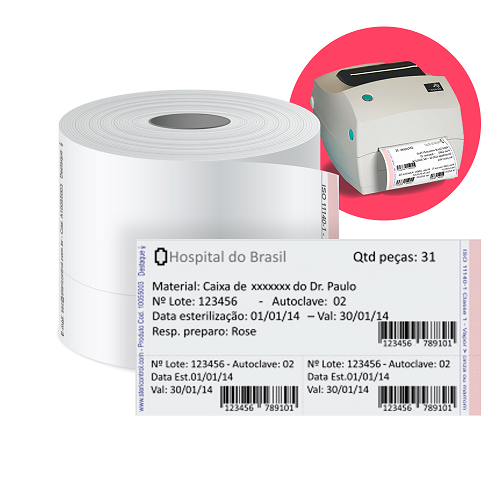 Etiqueta com IQ Tipo 1 - A10055003