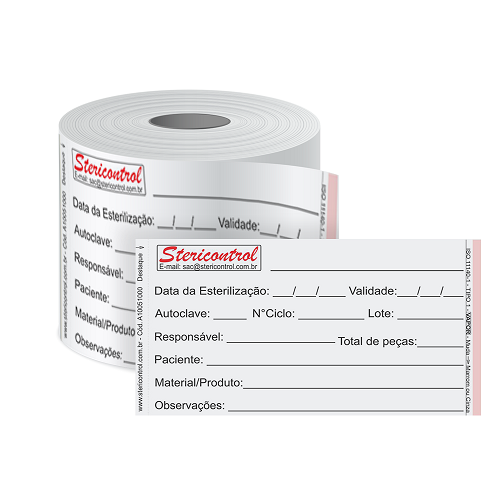 Etiqueta para Identificação Manual com IQ Tipo 1